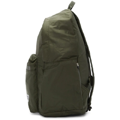 Shop Norse Projects Green Louie Backpack In 8070/ Drie