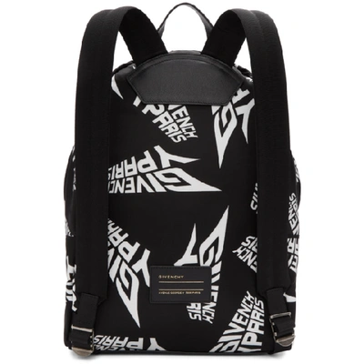 Shop Givenchy Black & White Urban Backpack