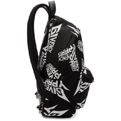 Shop Givenchy Black & White Urban Backpack