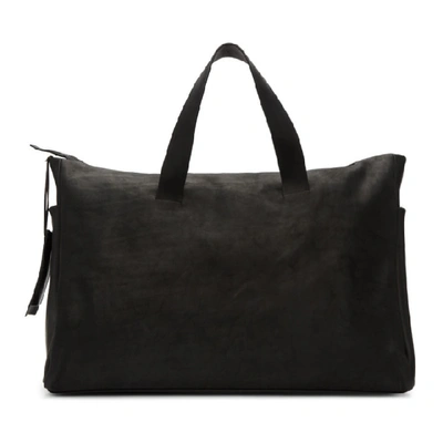 Shop Marsèll Marsell Black Monouso Duffle Bag In N2 6766 Blk