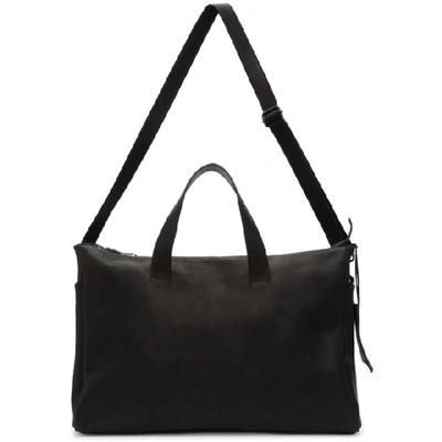 Shop Marsèll Marsell Black Monouso Duffle Bag In N2 6766 Blk