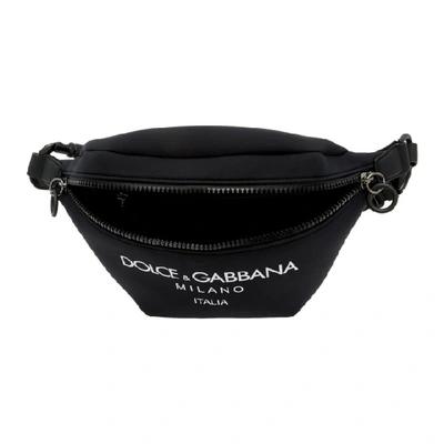 Shop Dolce & Gabbana Dolce And Gabbana Black Waist Pouch