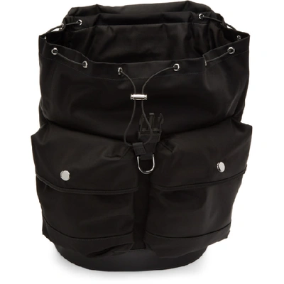 Shop Hugo Boss Boss Black Multi-pocket Backpack In 001black