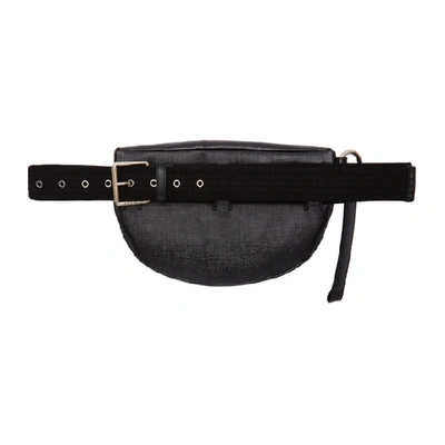 Shop Givenchy Black Tag Bum Bag In 001-black