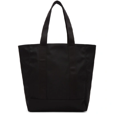 Shop Balenciaga Black Explorer Tote In 1000black