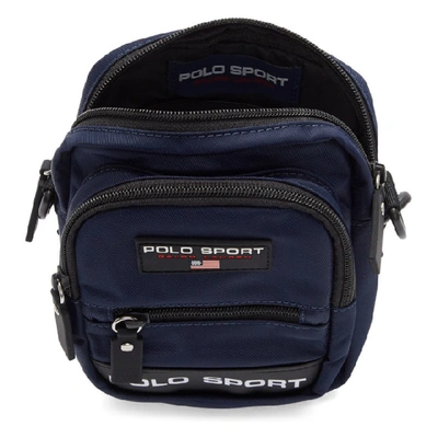 Shop Polo Ralph Lauren Navy Polo Sport Crossbody Bag