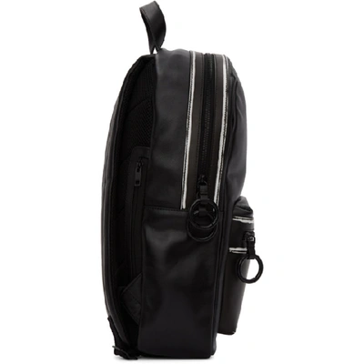 Shop Diesel Black Asporty Este Backpack In H1532 Blkwh