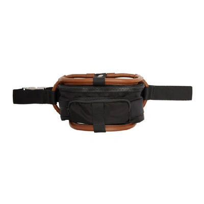 Shop Y/project Brown Frame Belt Bag In F60 Brown