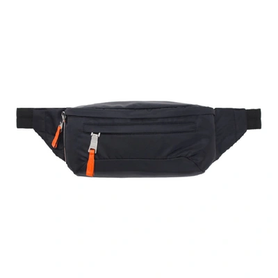 Shop Prada Navy Technical Belt Bag