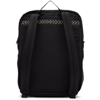 Shop Gucci Black Medium 80's Patch Backpack In 8564 Black