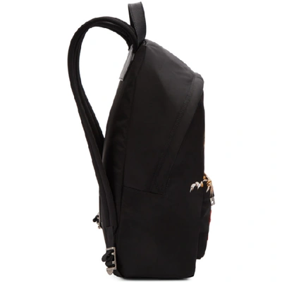 Shop Givenchy Black Leo Urban Backpack