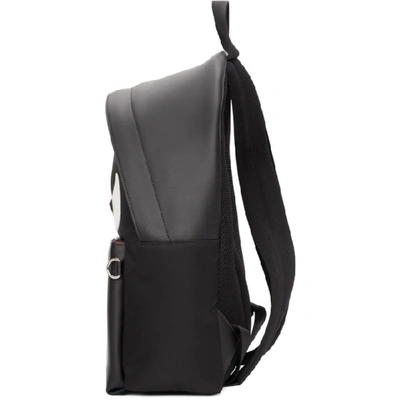 Shop Fendi Black Bag Bugs Backpack In F0cqt Nero