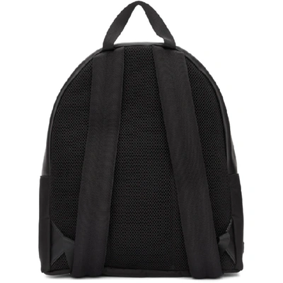 Shop Fendi Black Bag Bugs Backpack In F0cqt Nero