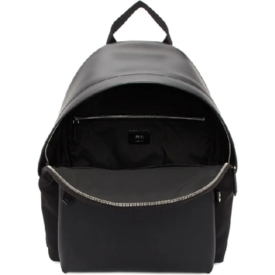 Shop Fendi Black Bag Bugs Backpack In F0cqt Nero