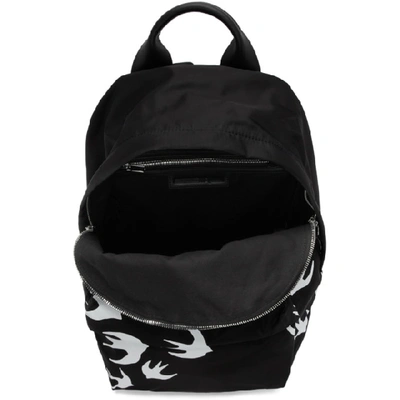 Shop Mcq By Alexander Mcqueen Mcq Alexander Mcqueen Black Classic Swallow Backpack In 1000 Black