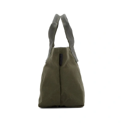 Shop N.hoolywood Green Porter Edition Pouch Tote In Khaki