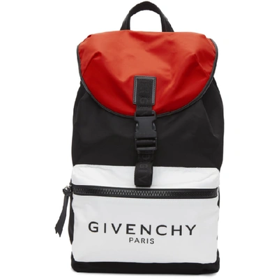 Shop Givenchy Multicolor 4g Light 3 Backpack In 976-blkrdwh