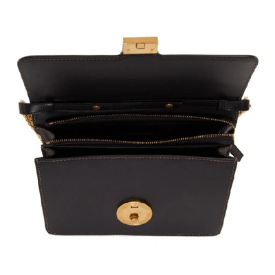 Shop Versace Black Adiona Shoulder Bag In K41ot Black
