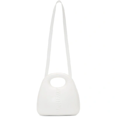 Shop Lemaire Off-white Egg Bag In 002 Off Whi