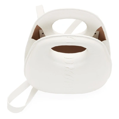 Shop Lemaire Off-white Egg Bag In 002 Off Whi