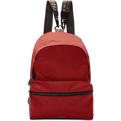 Shop Off-white Red Mini Backpack