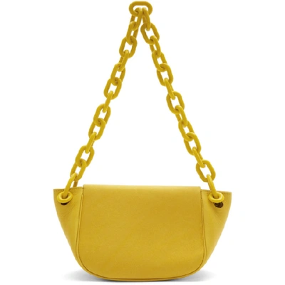 Shop Simon Miller Yellow Bend Bag In 50960 Sun Y