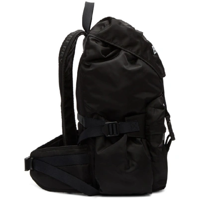 Shop Burberry Black Wilfin Backpack