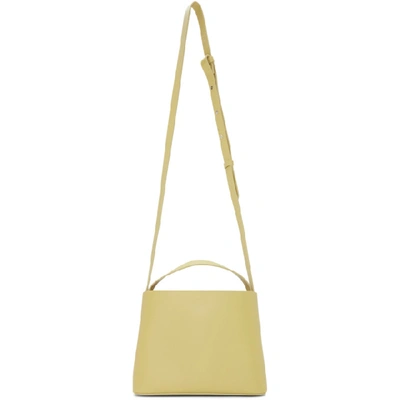 Shop Aesther Ekme Yellow Mini Sac Bag In 129 Antelop