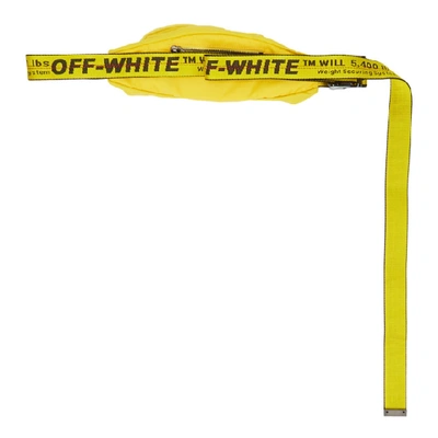 Shop Off-white Yellow Nylon Fanny Pack