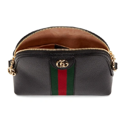 Shop Gucci Black Small Ophidia Bag In 1060 Black