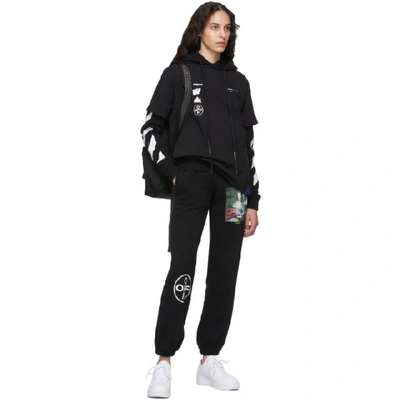 Shop Off-white Black Quote Backpack