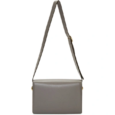 Shop Gucci Grey Small Gg Ring Shoulder Bag In 1275 Dusty