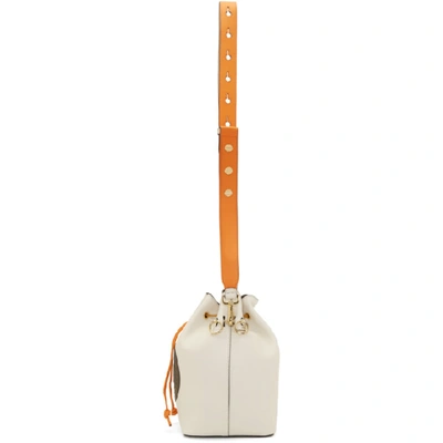 Shop Fendi White Mon Trésor Bag In F17bb White