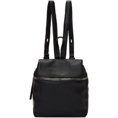 Shop Kara Black Leather Small Backpack