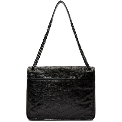 Shop Saint Laurent Black Large Niki Bag In 1000 Black