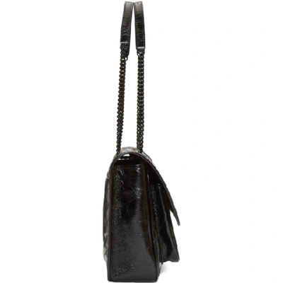 Shop Saint Laurent Black Large Niki Bag In 1000 Black
