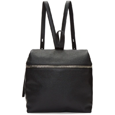 Shop Kara Black Leather Large Backpack