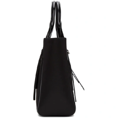 Shop Prada Black Ouverture Tote Bag