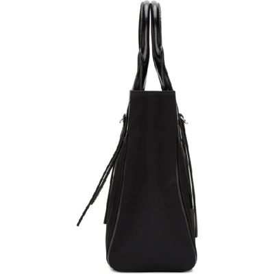 Shop Prada Black Ouverture Tote Bag