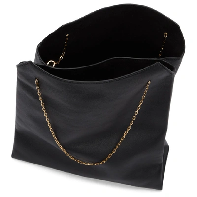 Shop The Row Black Small Lunch Bag In Blsg Black