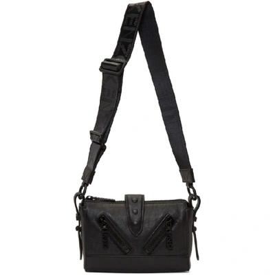 Shop Kenzo Black Mini Kalifornia Shoulder Bag In 99 Black