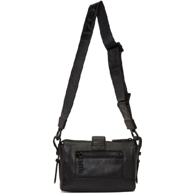 Shop Kenzo Black Mini Kalifornia Shoulder Bag In 99 Black