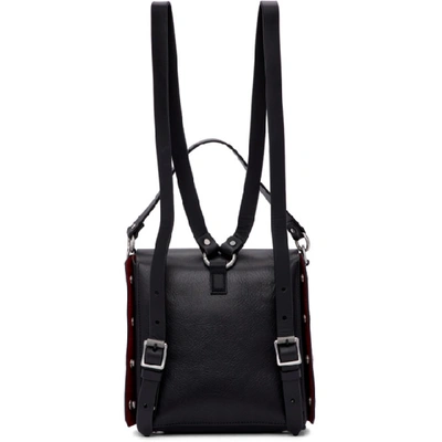 Shop Rag & Bone Rag And Bone Black Leather Atlas Backpack In 1 Black