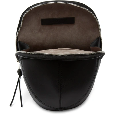 Shop Jw Anderson Black Cap Bag In 999 Black
