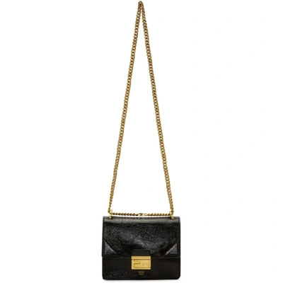 Shop Fendi Black Kan U Bag In F15zw Black