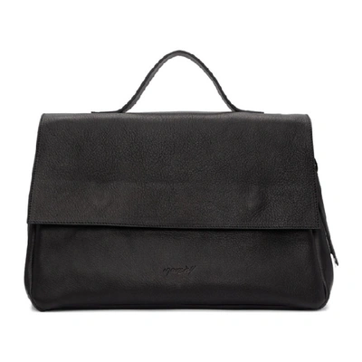 Shop Marsèll Marsell Black Frangia Bag In 6866 Black