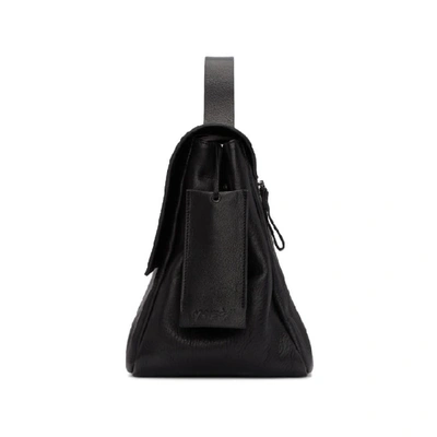 Shop Marsèll Marsell Black Frangia Bag In 6866 Black