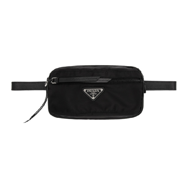 prada black fanny pack