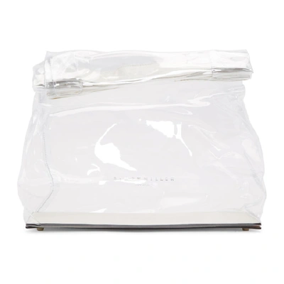 Shop Simon Miller Transparent Large Vinyl Lunch Bag 30 Clutch