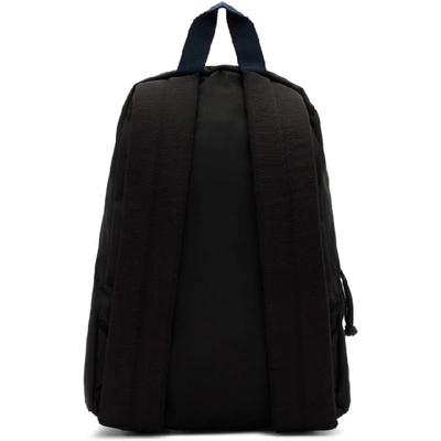 Shop Balenciaga Black & Navy Wheel Backpack